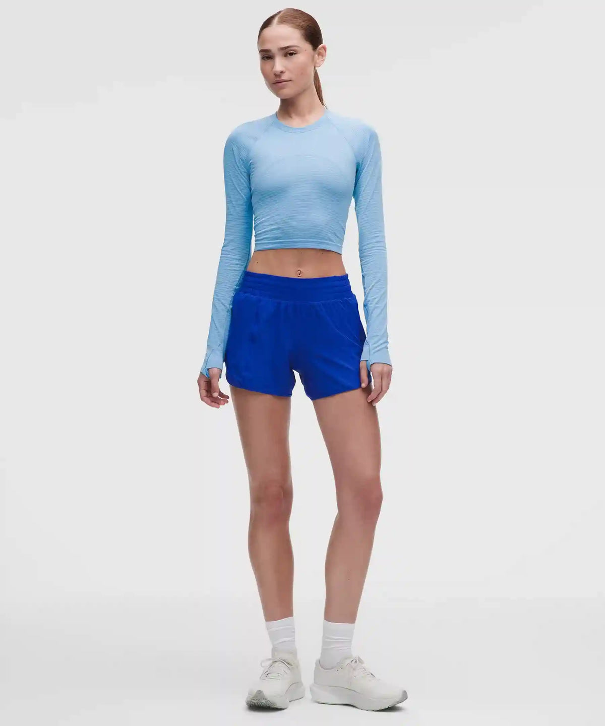 Swiftly Tech Cropped Long-Sleeve Shirt 2.0