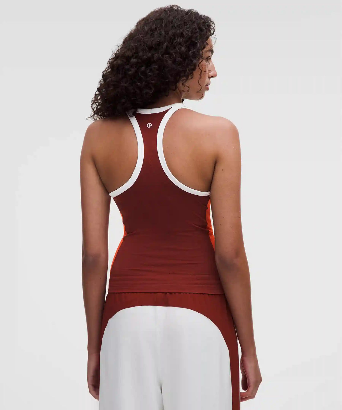Swiftly Tech Racerback Tank Top 2.0 Waist Length *Colourblock
