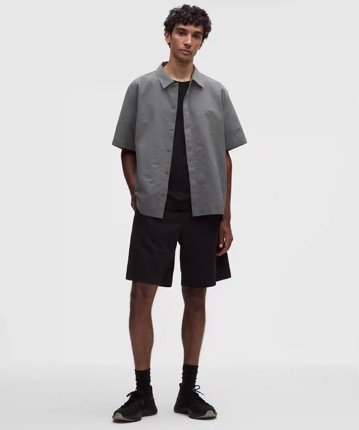 Ultralight WovenAir Short-Sleeve Collared Shirt