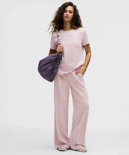 Softstreme Pintuck High-Rise Wide-Leg Pant *Regular