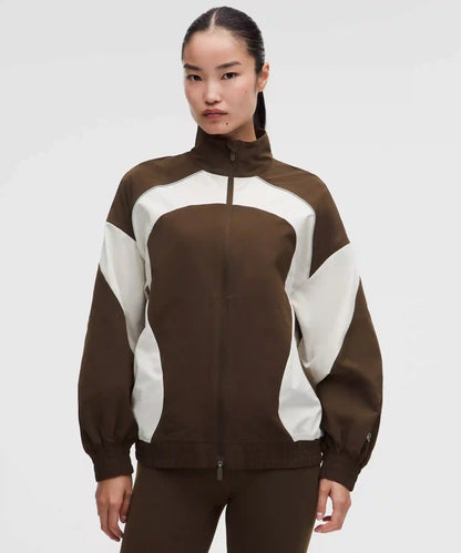 Ventilated Oversized Track Jacket