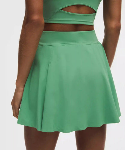 A-Line Side-Pleat Tennis Skirt