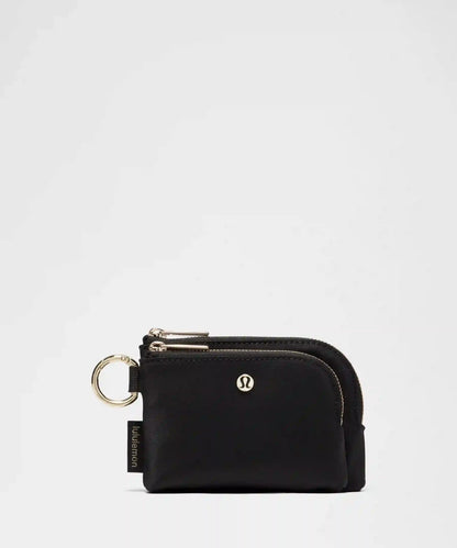 Double Zip Clippable Card Pouch