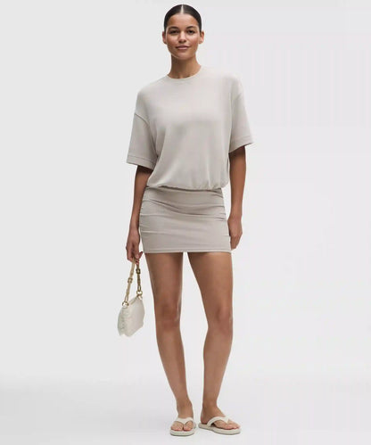 Lightweight Softstreme Ruched T-Shirt Dress