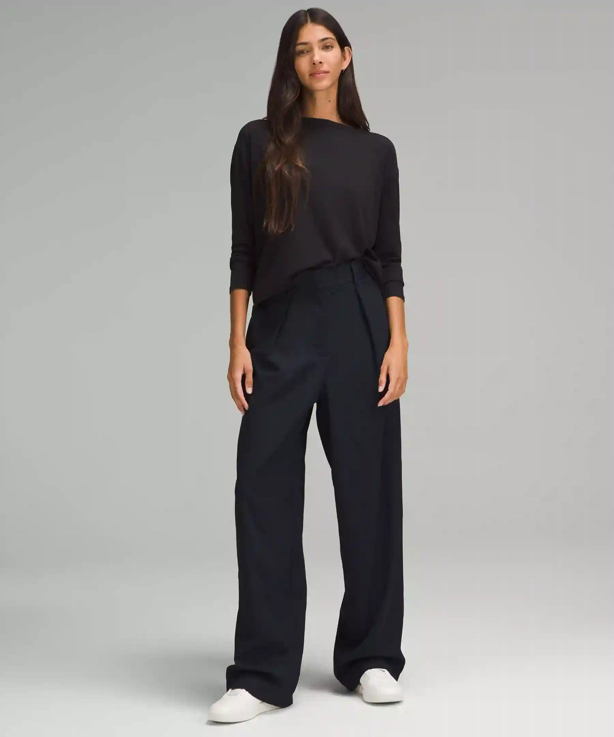 Pleat-Front High-Rise Trouser *Regular
