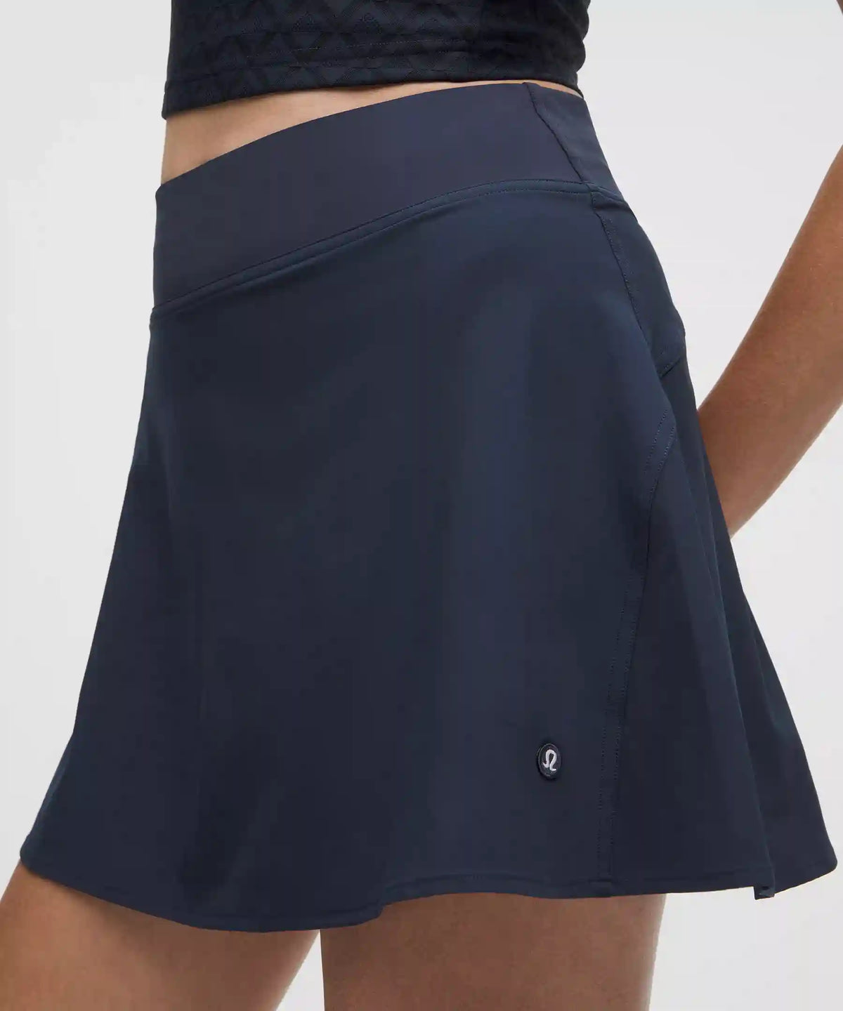 Lightweight High-Rise Tennis Skirt *Stitched Logo