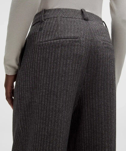Daydrift High-Rise Wide-Leg Trouser Regular *Herringbone
