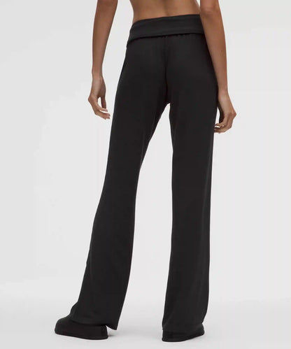 BeCalm Mid-Rise Flared Pant