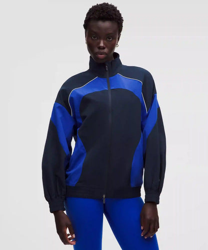 Ventilated Oversized Track Jacket