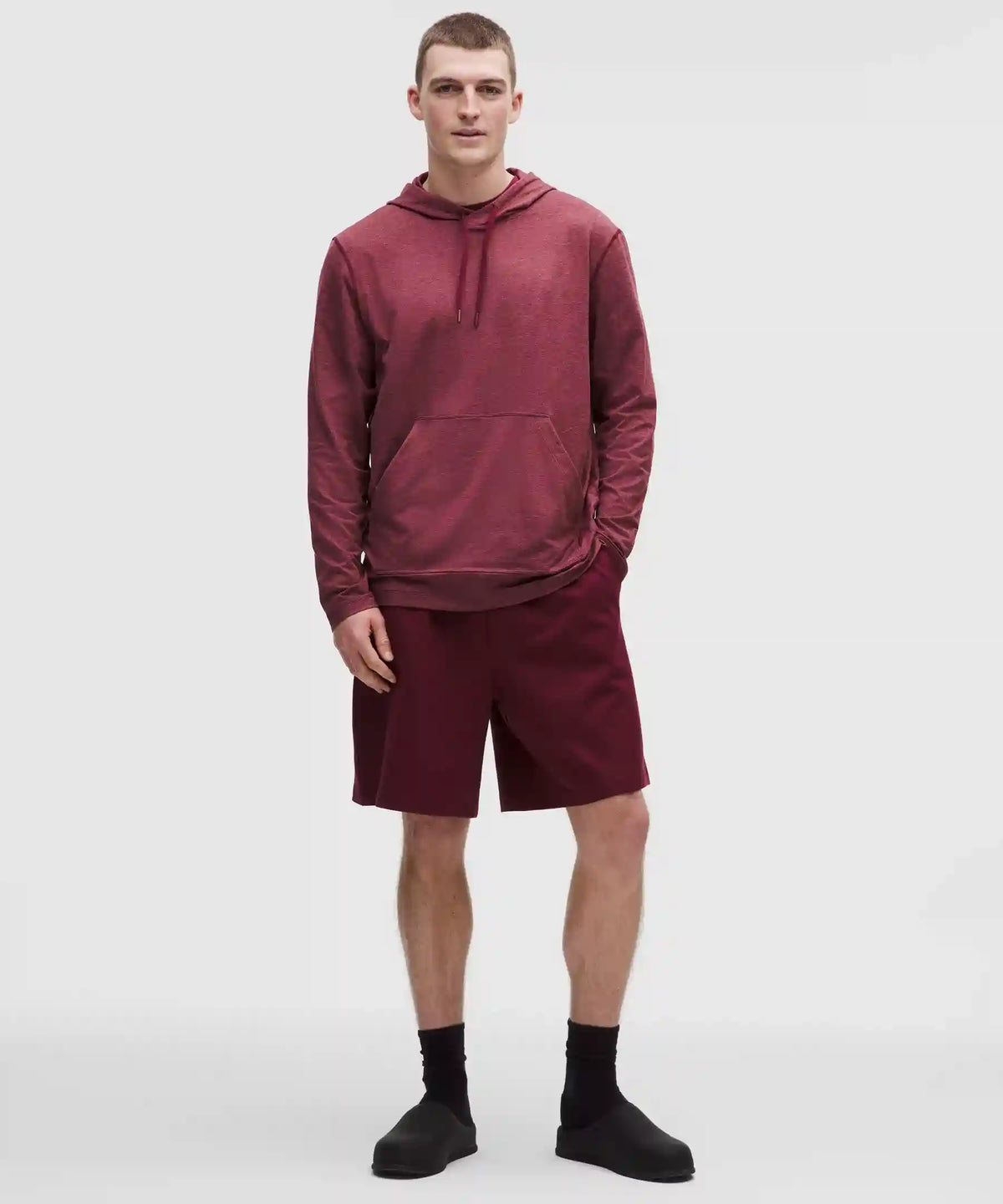 Soft Jersey Pullover Hoodie