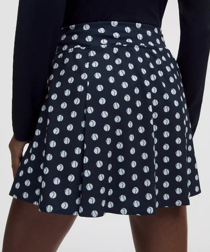A-Line Side-Pleat Tennis Skirt