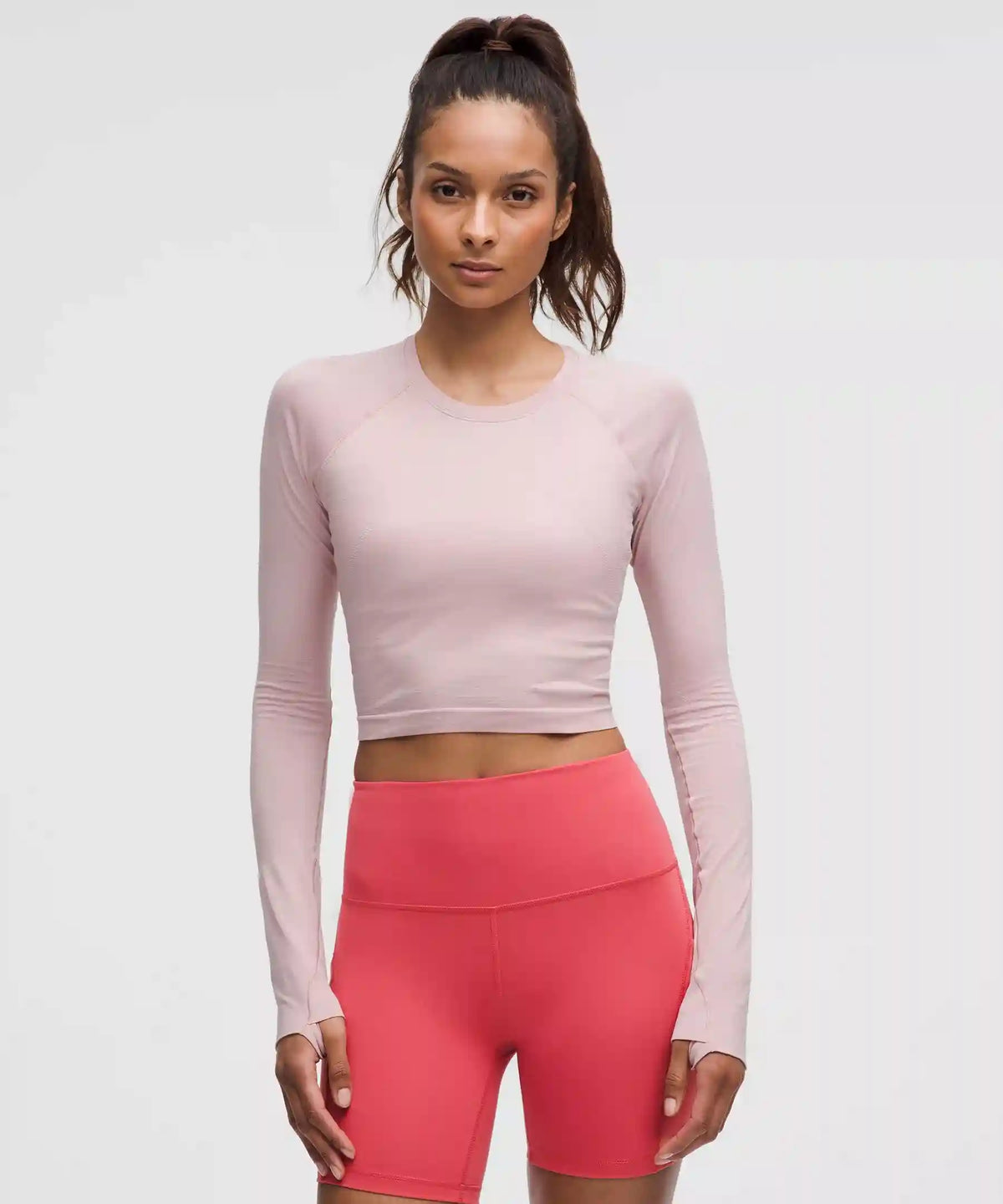 Swiftly Tech Cropped Long-Sleeve Shirt 2.0