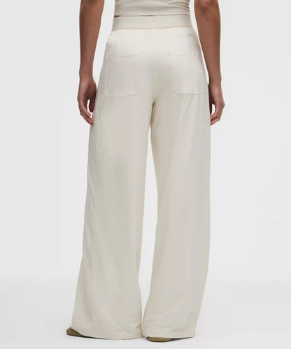 Swift High-Rise Wide-Leg Pant *Logo Waistband