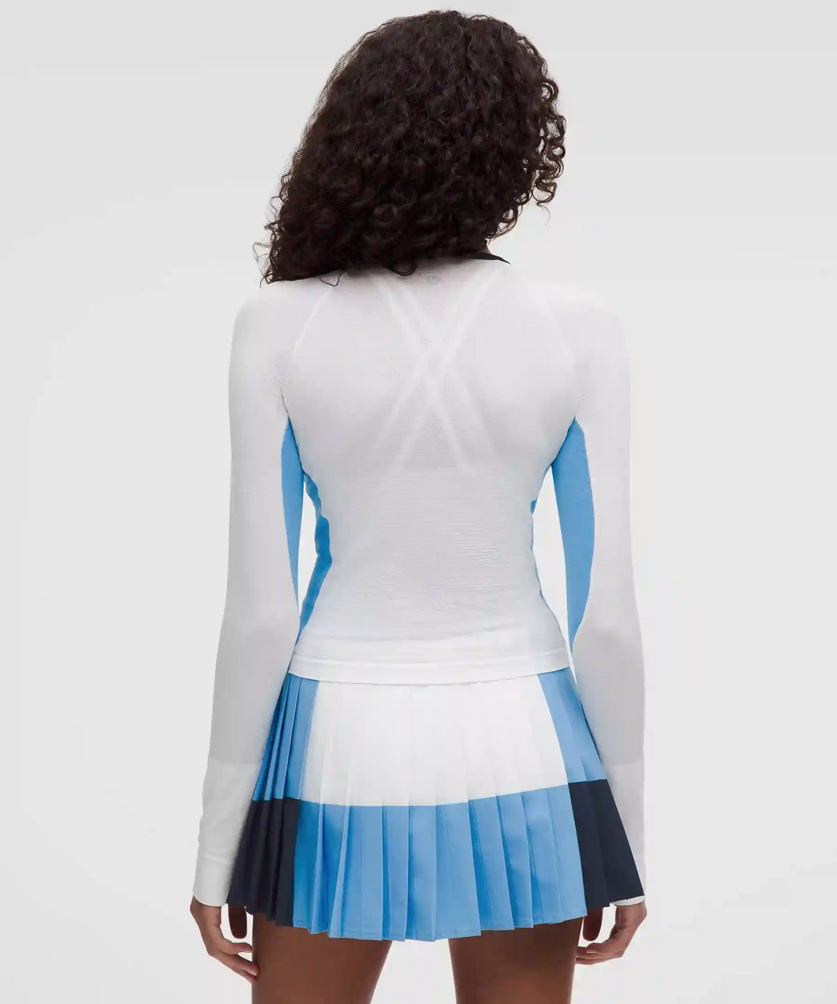 Swiftly Tech Long-Sleeve 2.0 Waist Length *Colour Block