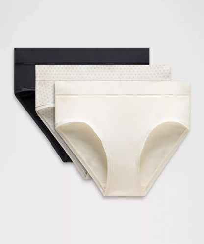 UnderEase High-Rise Bikini Underwear *3 Pack