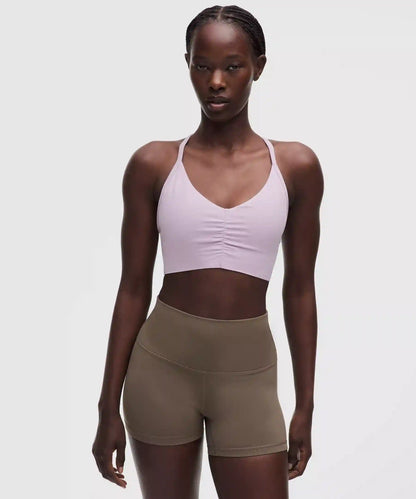 Flow Y Ruched Bra *Light Support, B/C Cup