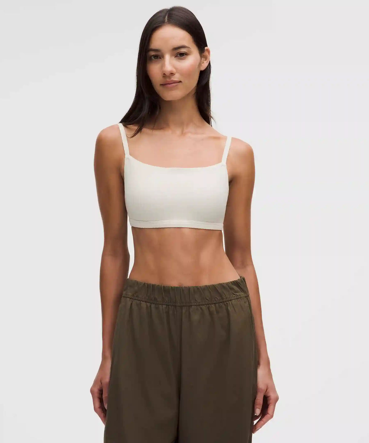 Ribbed Cami-Strap Bra *Light Support, B/C Cup