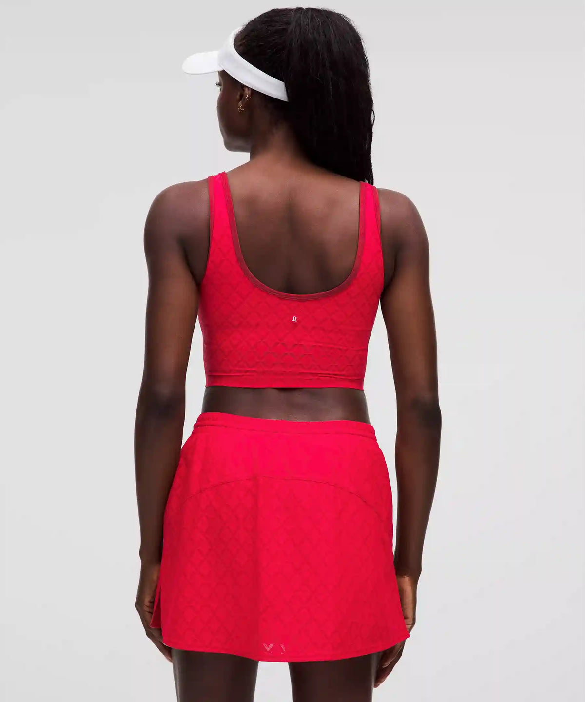 Textured Mesh Tennis Tank Top *Medium Support, B/C Cup