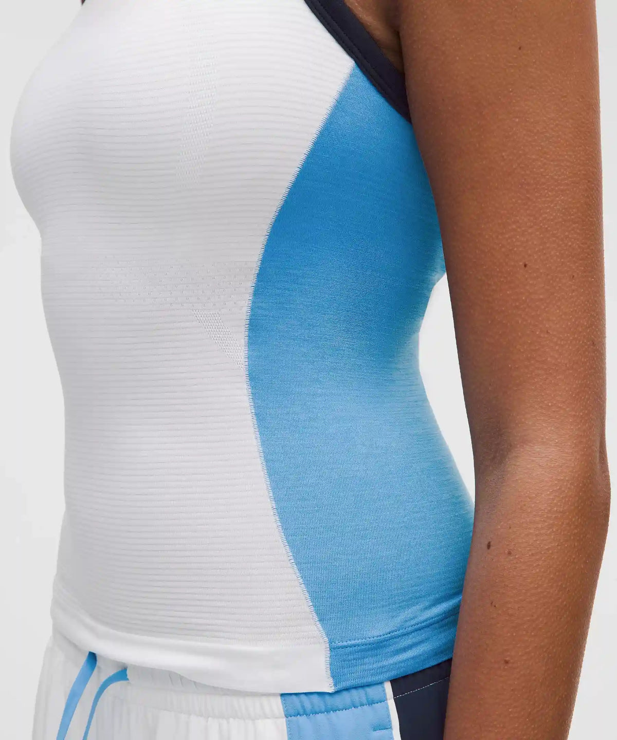 Swiftly Tech Racerback Tank Top 2.0 Waist Length *Colourblock
