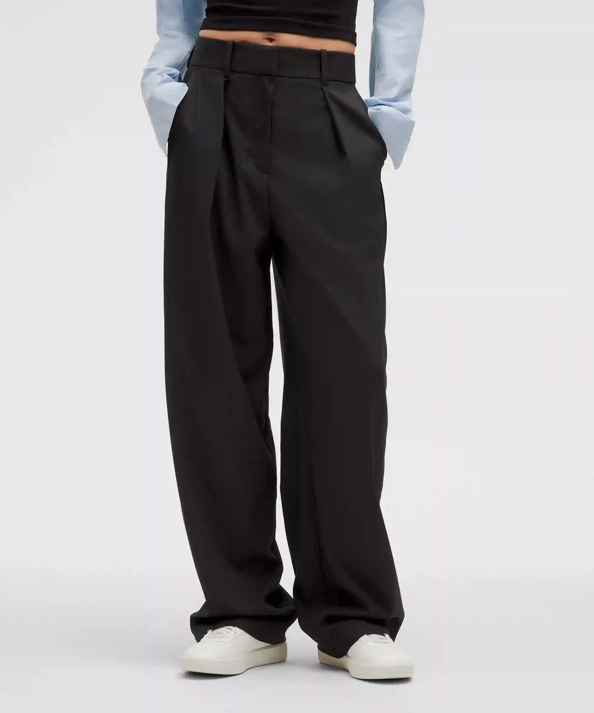 Pleat-Front High-Rise Trouser *Regular