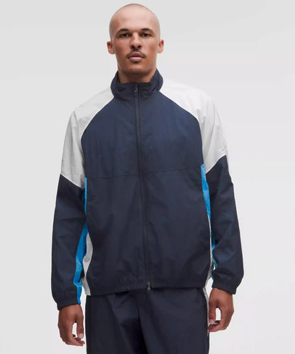 Nylon Oversized Track Jacket