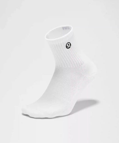 Unisex Daily Essential Quarter Socks *6 Pack
