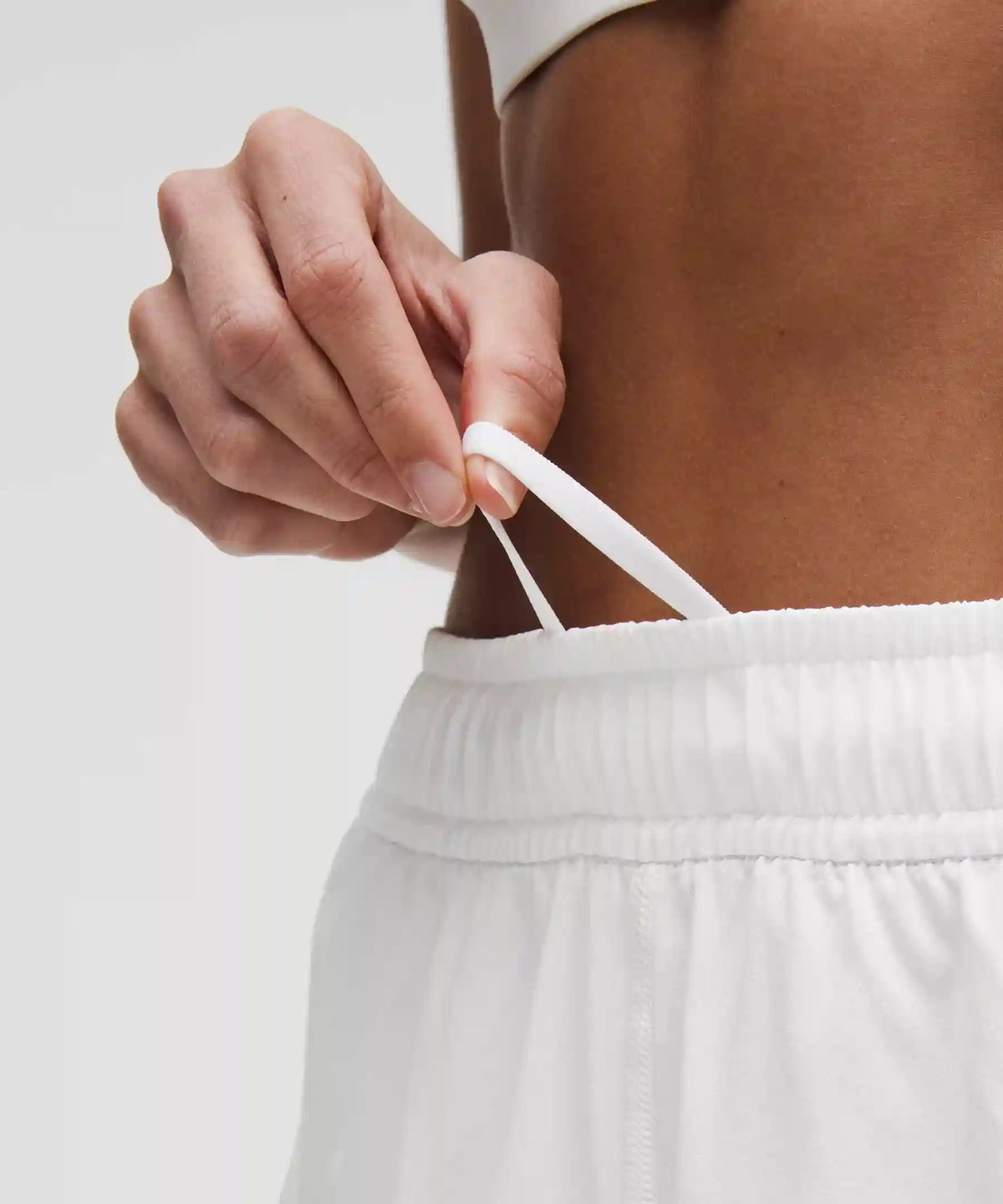 Ruched-Side High-Rise Short 3"
