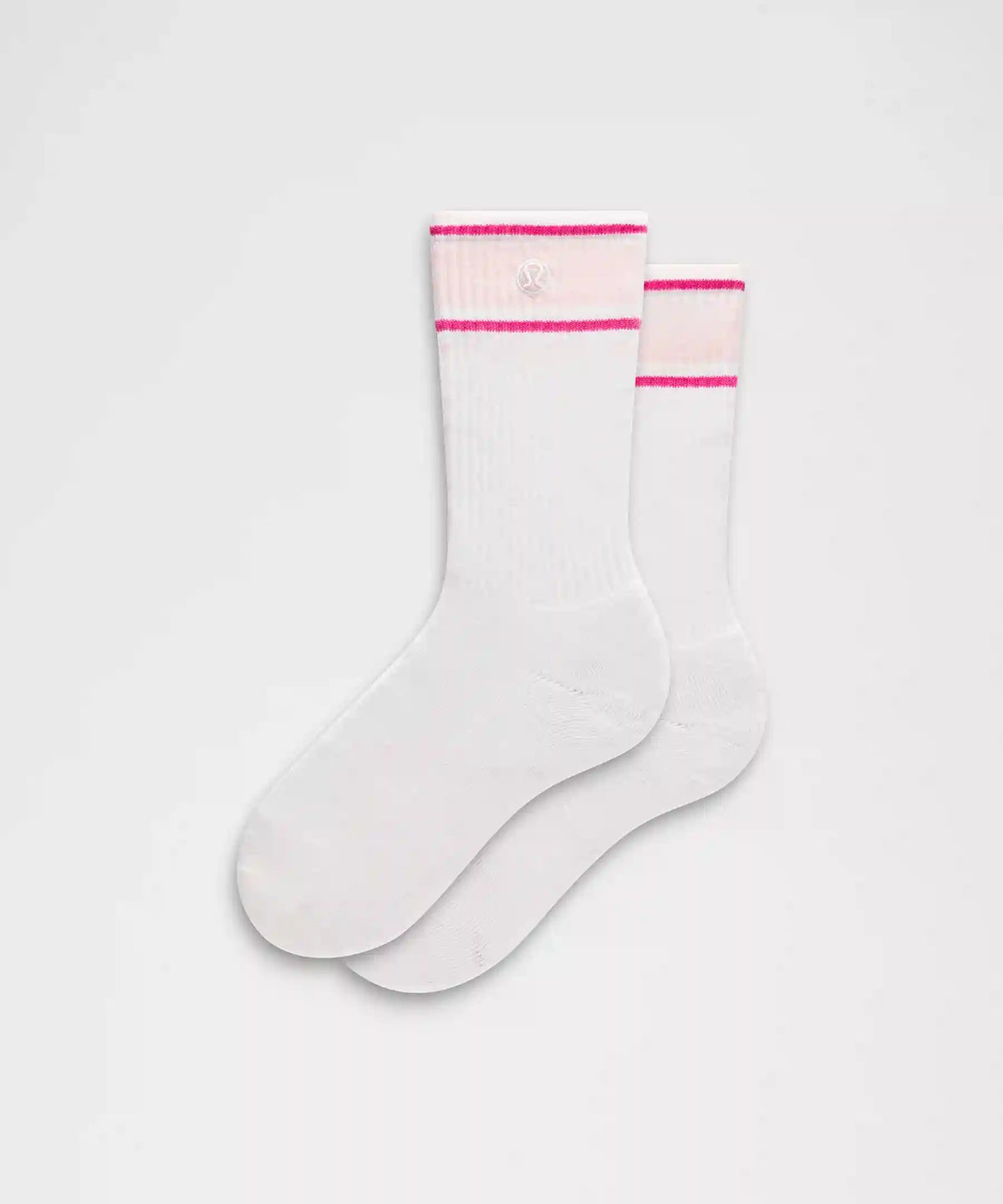 Unisex Daily Essential Crew Socks *Retro Stripe