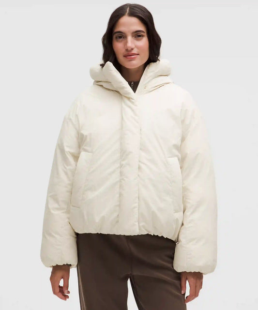 Bubble-Hem 600-Down-Fill Puffer Jacket