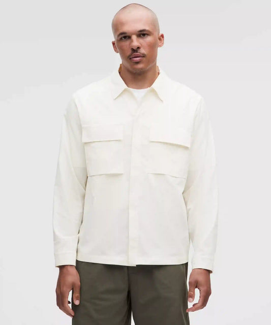 Unshaken Long-Sleeve Collared Shirt
