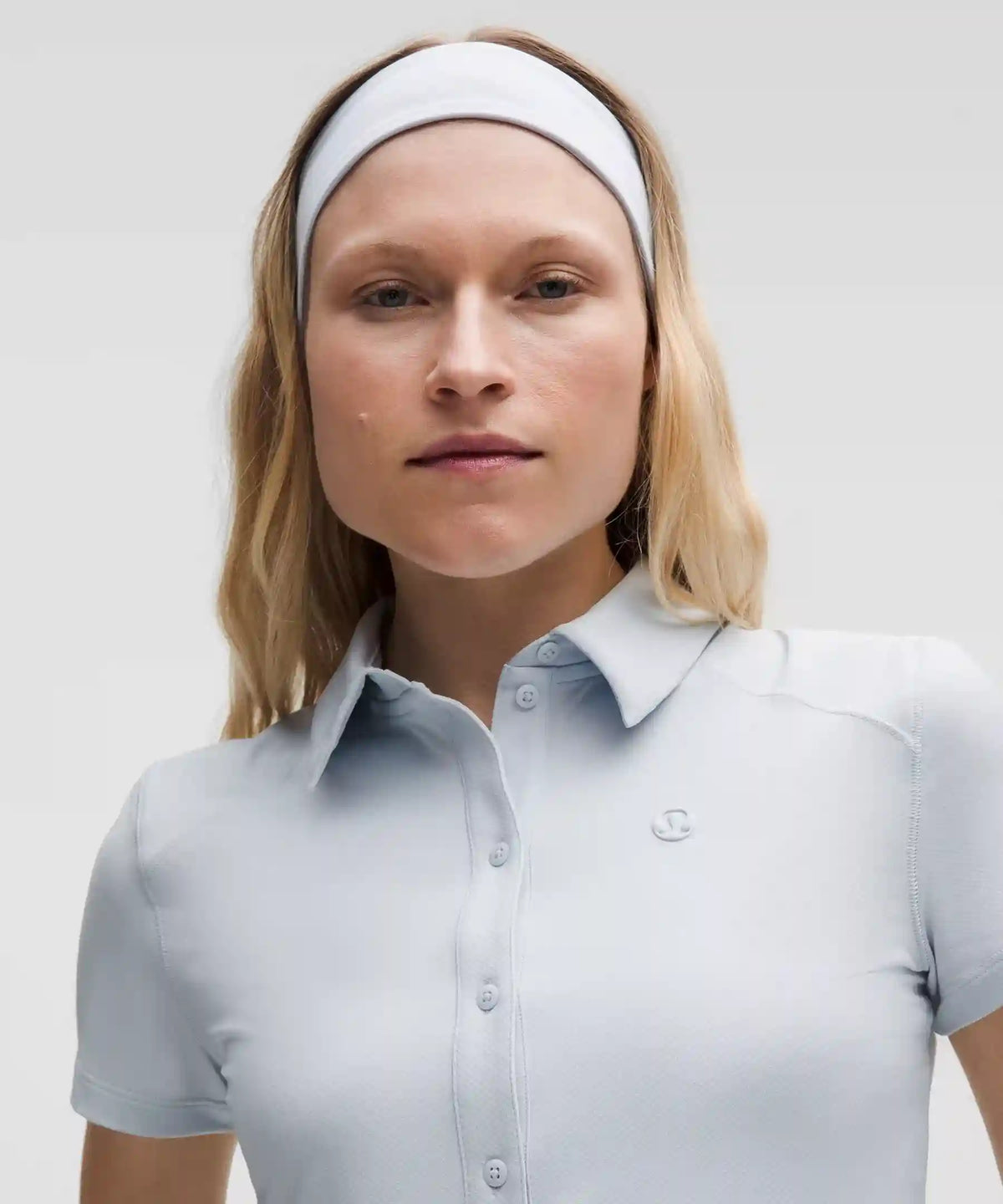 Quick-Dry Short-Sleeve Polo Shirt Straight Hem *Logo