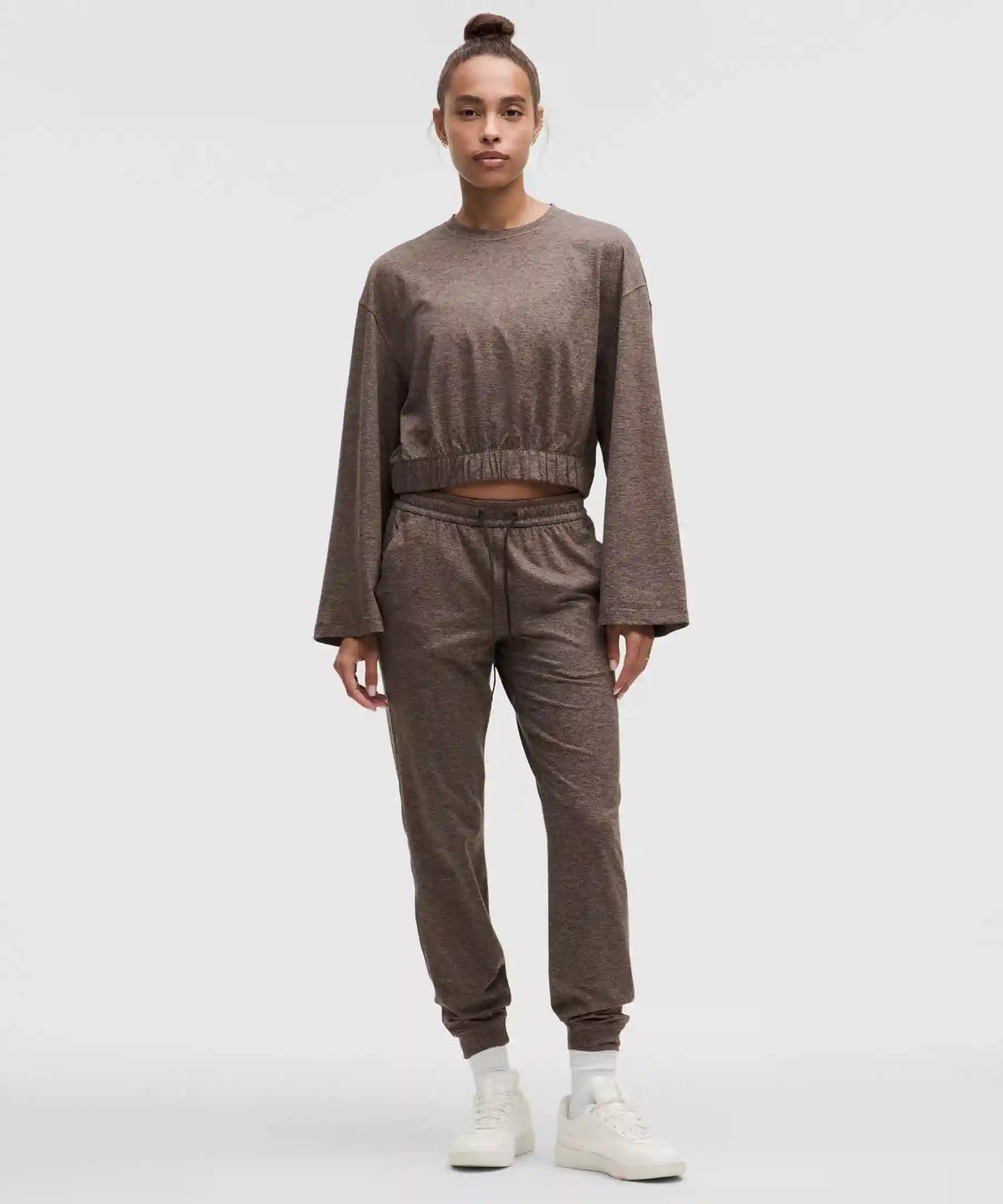 Soft Jersey Relaxed Crewneck Pullover