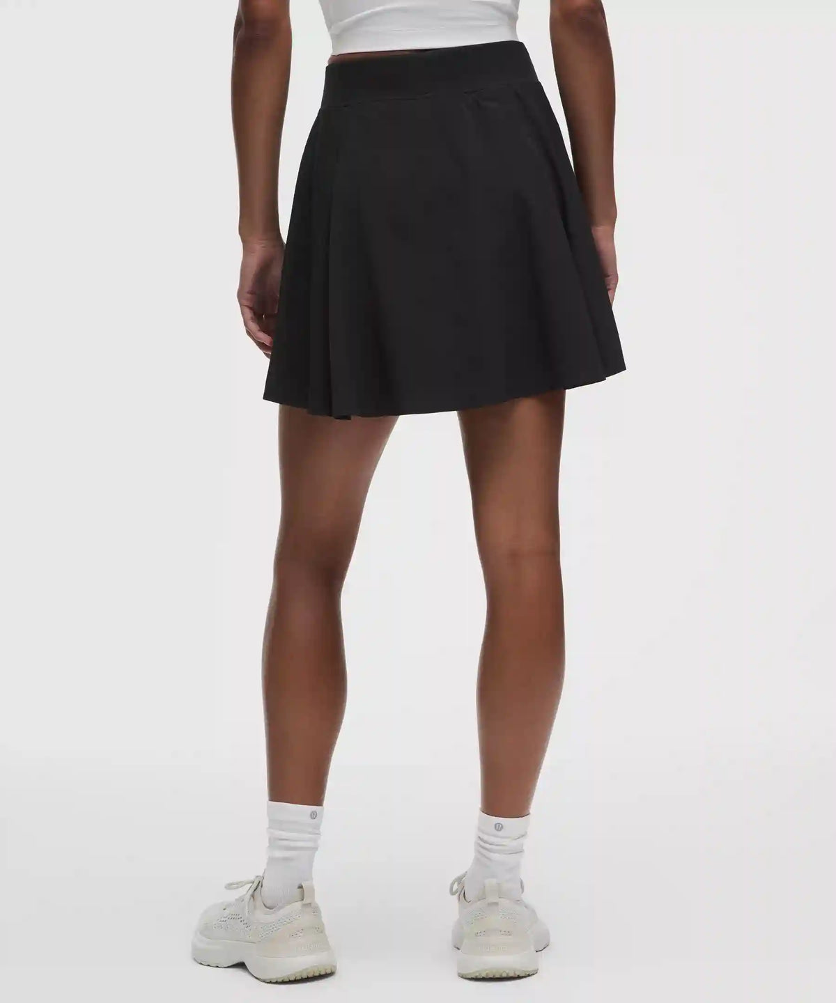 A-Line Side-Pleat Tennis Skirt *Long