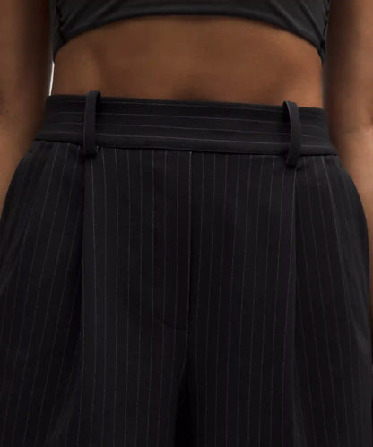 Daydrift Pleated High-Rise Short 7"