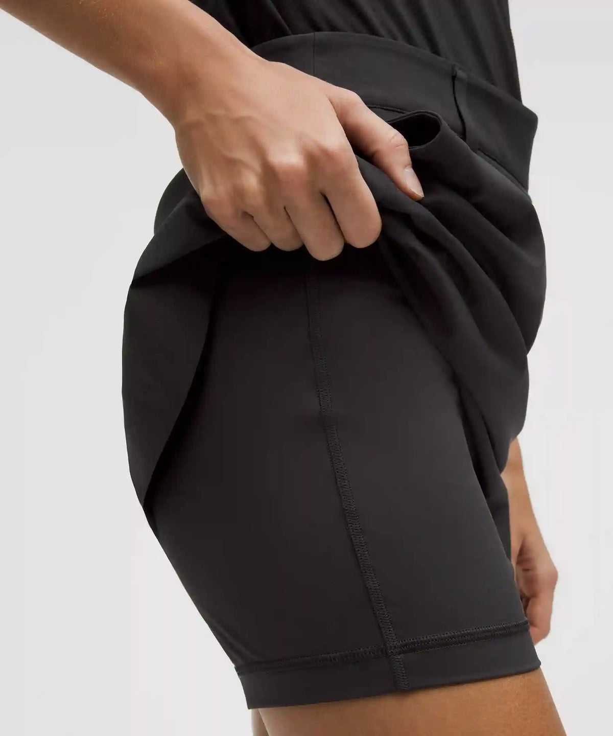 Stretch Twill Front Pleat Golf Skirt