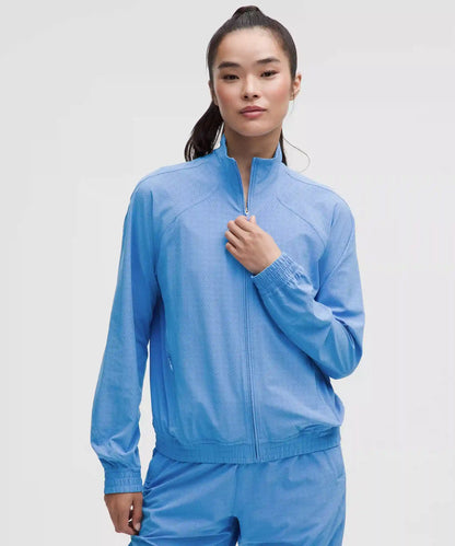 Adapted State Perforated Track Jacket