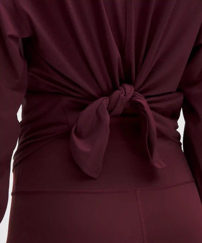 All-Sport Tie-Back Long-Sleeve Shirt
