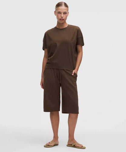 Cotton-Modal-Blend Dolman Tee