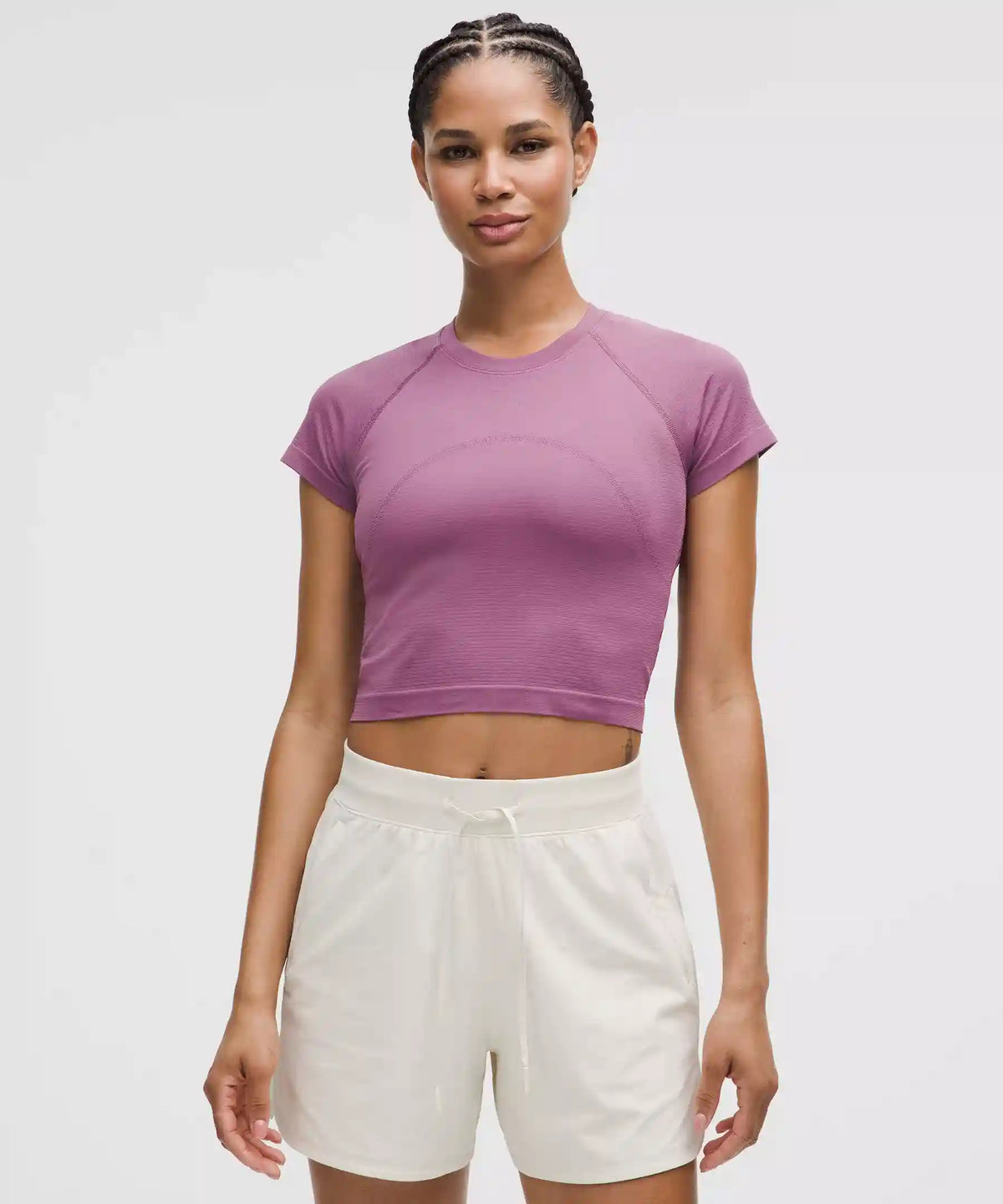 Swiftly Tech Cropped Short-Sleeve Shirt 2.0