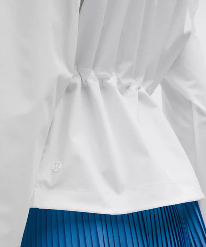 Mesh-Ventilated Tennis Jacket