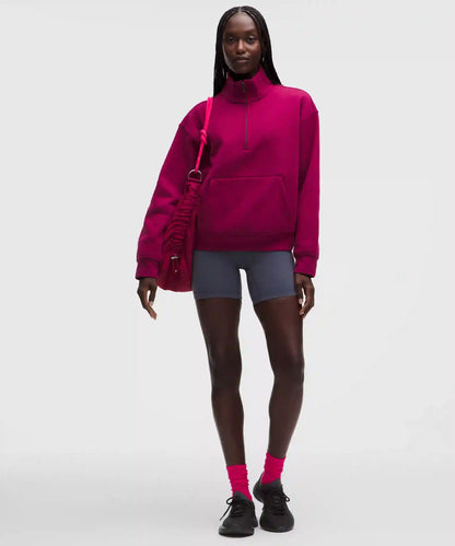 Women's Steady State SuperLoft Funnel-Neck Half Zip