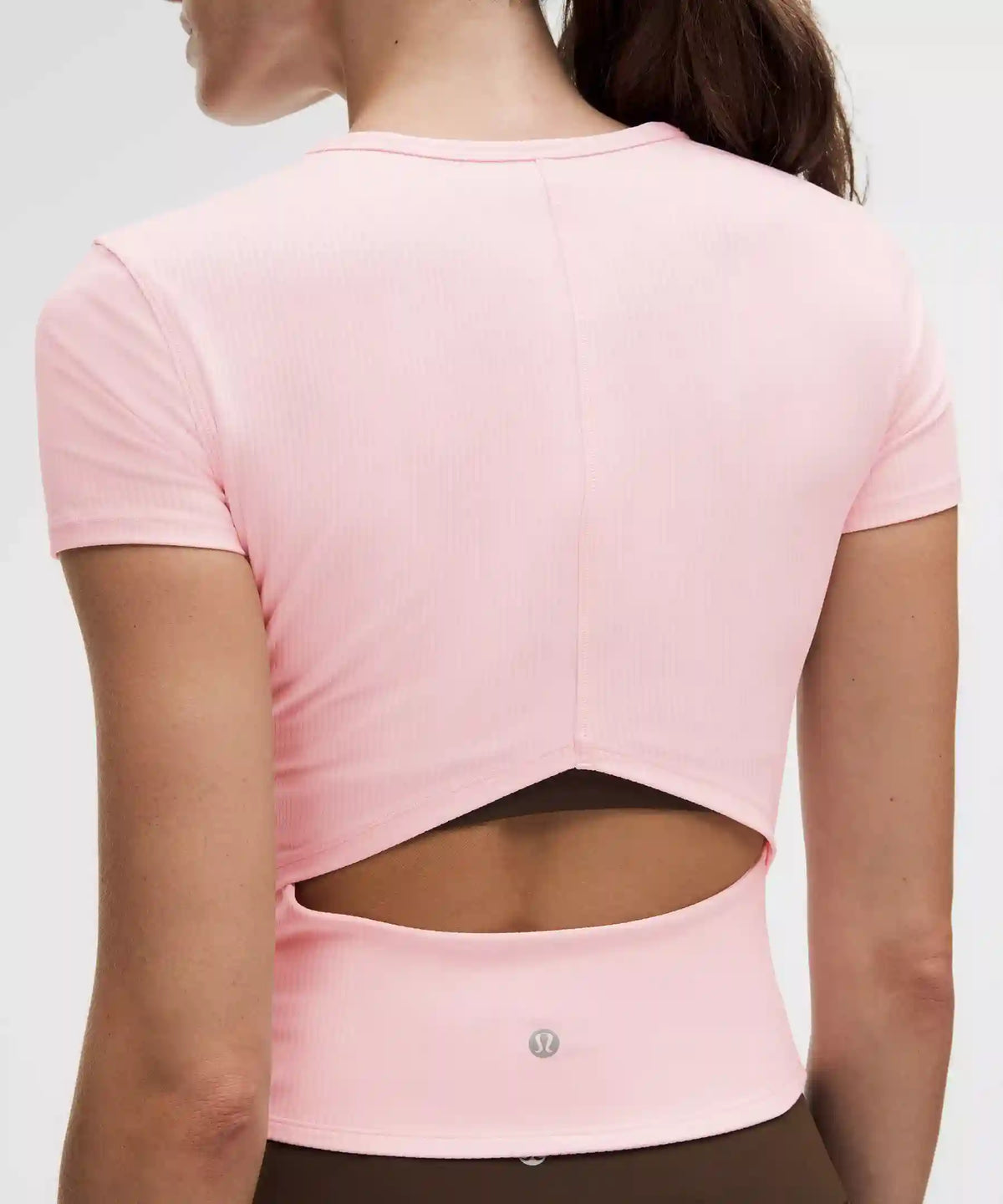 All It Takes Ribbed Keyhole Short-Sleeve Shirt