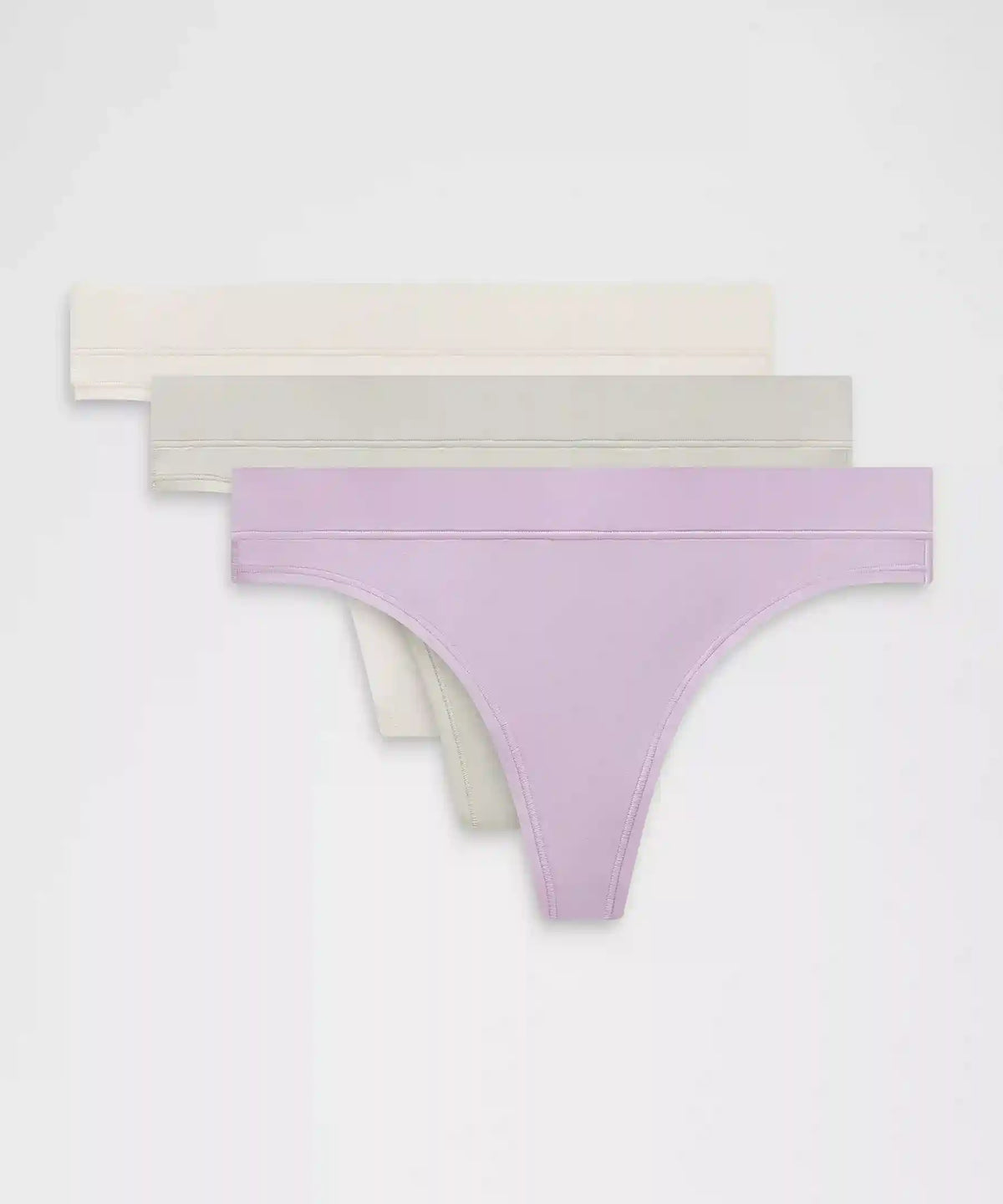 UnderEase Mid-Rise Thong Underwear *3 Pack