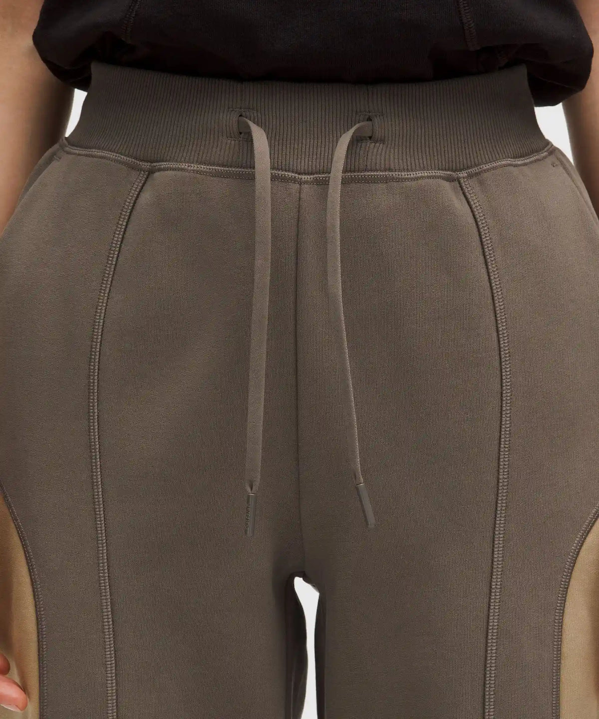 Cotton Fleece Mid-Rise Straight-Leg Pant *SLNSH Collection