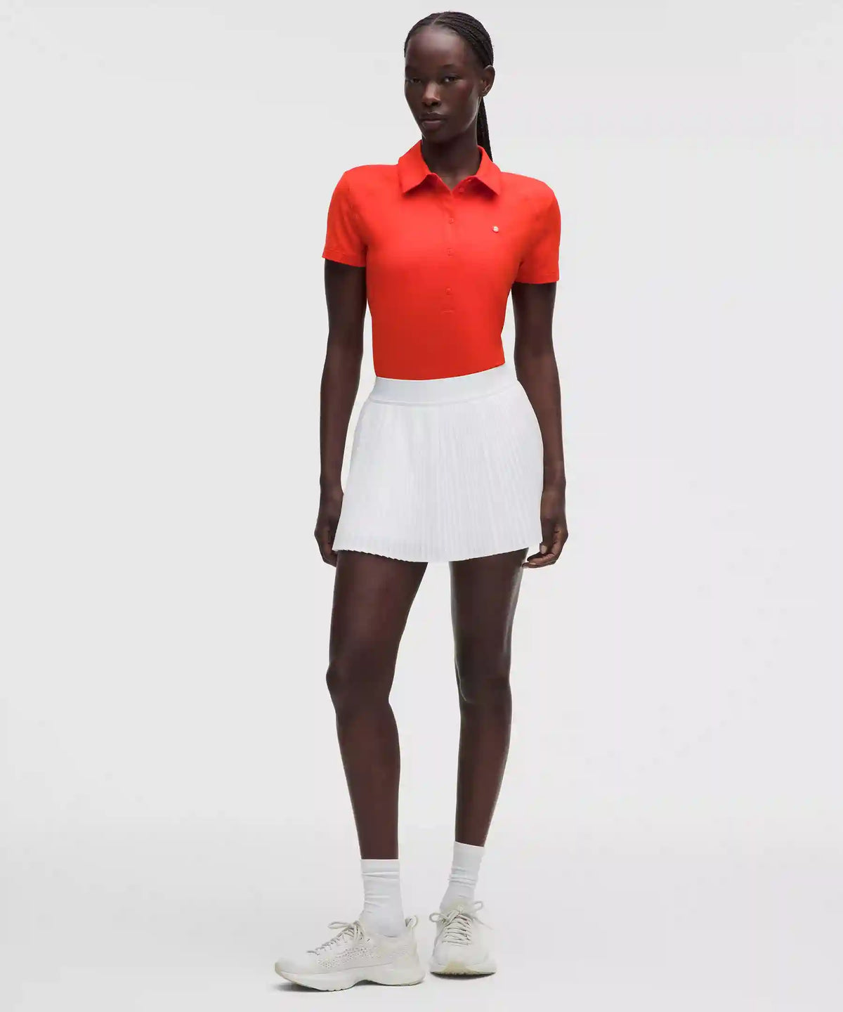 Quick-Dry Short-Sleeve Polo Shirt Straight Hem *Logo