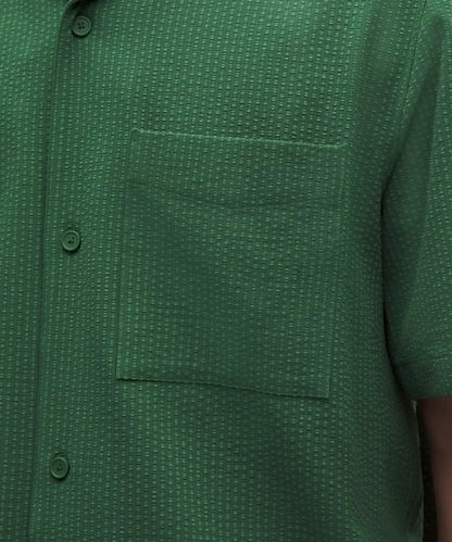 Airing Easy Camp-Collar Shirt *Textured
