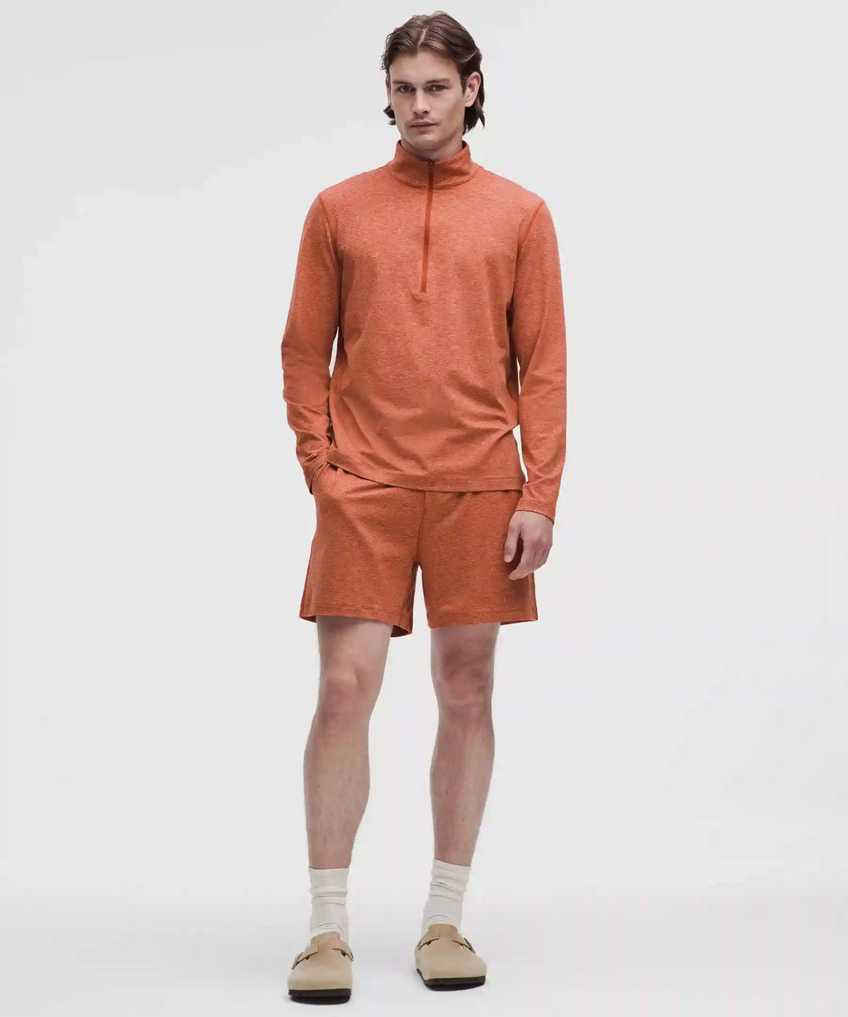 Soft Jersey Half Zip