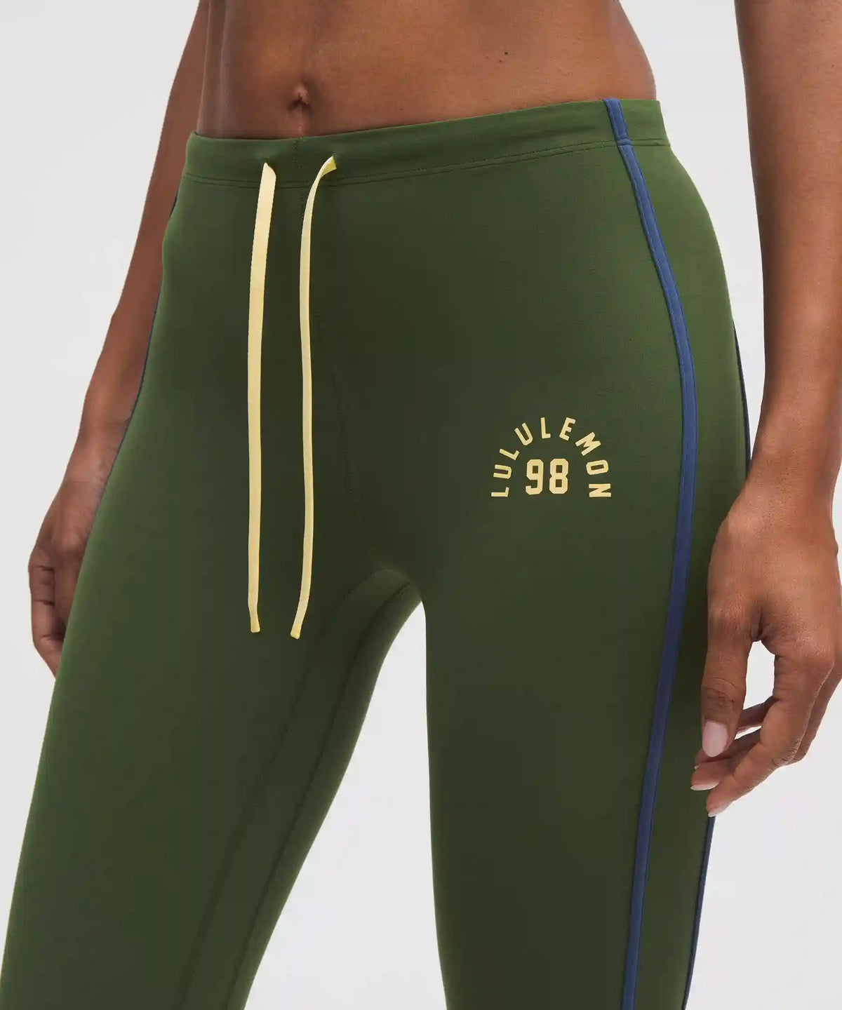 Nulu Sporty Trim Mid-Rise Flared Pant