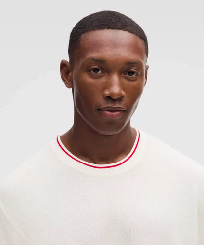 Mesh-Knit Jersey Short-Sleeve Shirt