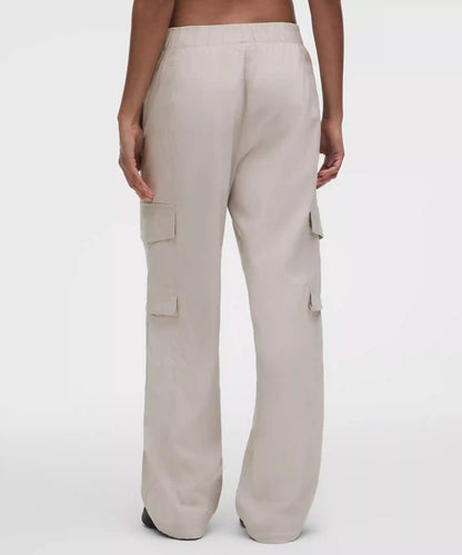 LuluLinen Mid-Rise Cargo Pant